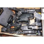 Collection of video equipment