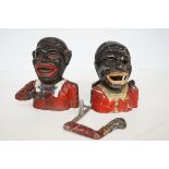 Early original jolly money bank & 1 other A/F