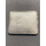 Silver cigarette case Weight 146g Birmingham