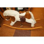 Vintage Merrythought rocking horse