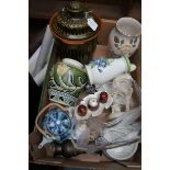 Collection of glass & ceramics