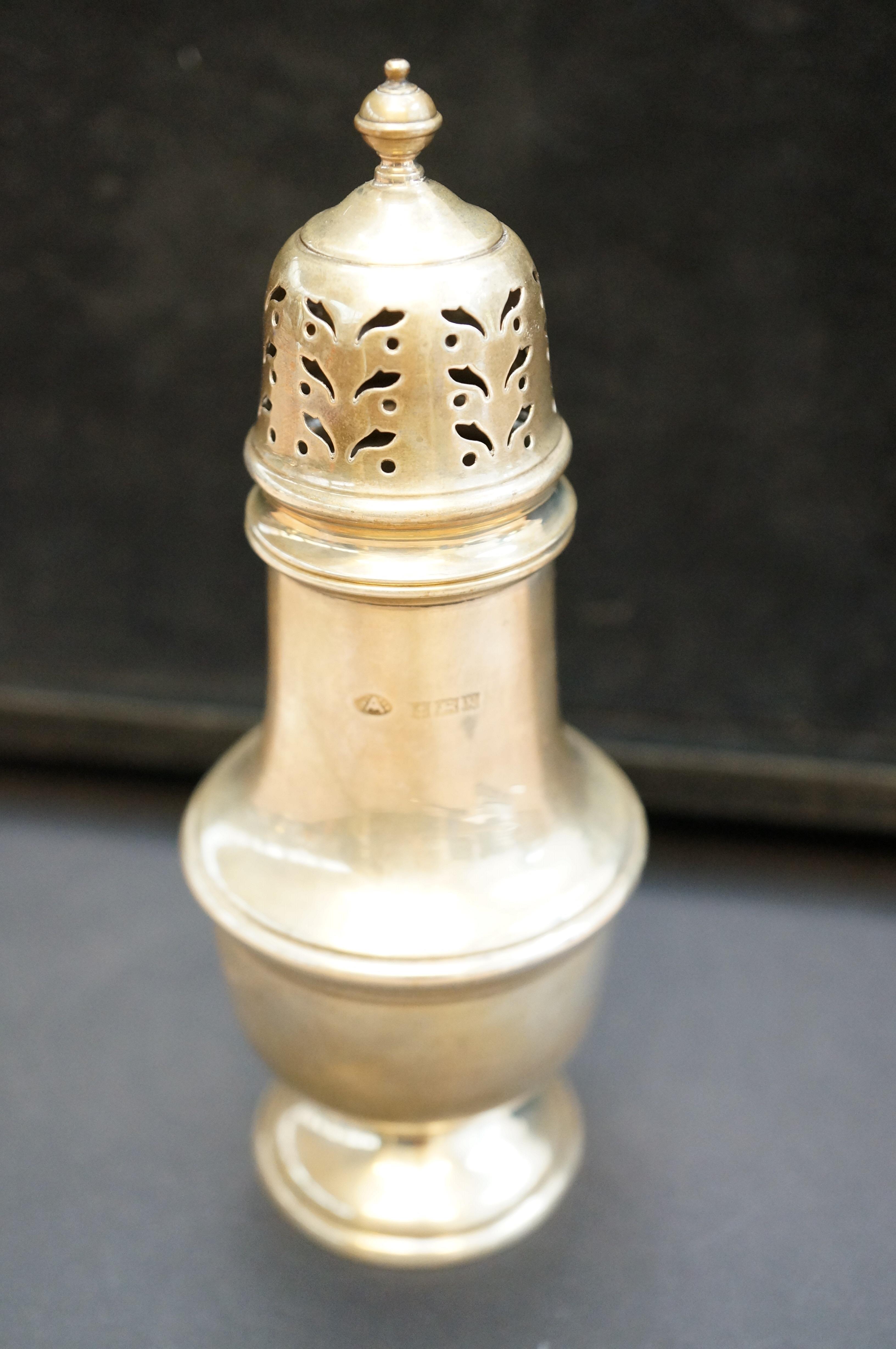 Fully hallmarked shaker