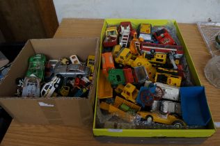 Large collection of model vehicles