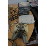 Sony playstaion ps1 & 9 games