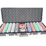 World series of poker - poker chip cased set