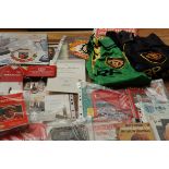 Large collection of manchester united memorabilia