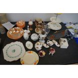 Royal Albert old country rose & other ceramics & g