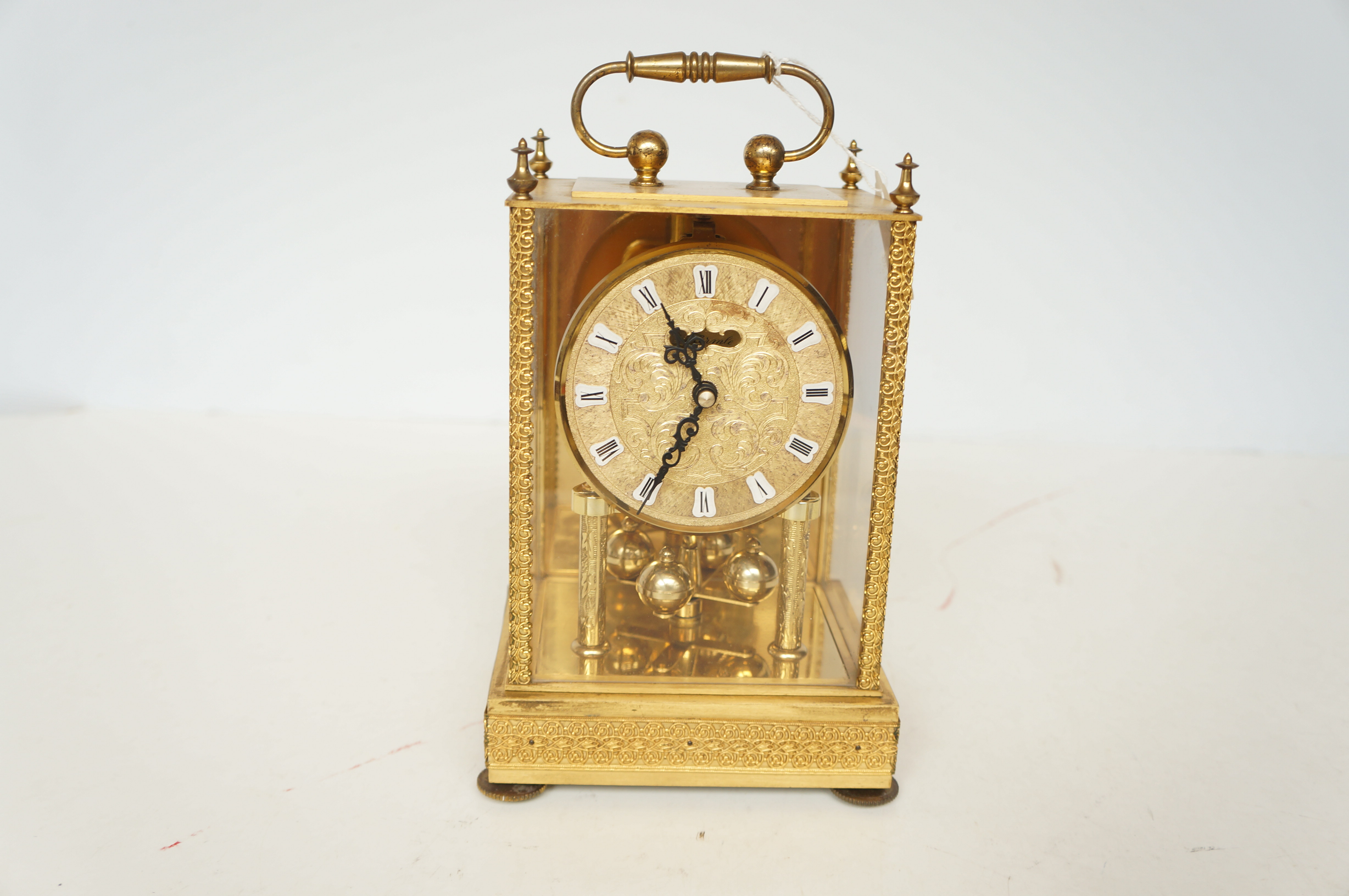 Hermle anniversary clock, quarts movement