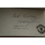 Manchester united autograph book signed by Nobby S