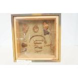 Utah beach 1944 shadow box with artifacts