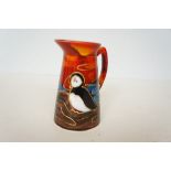 Amita Harris jug puffin island signed