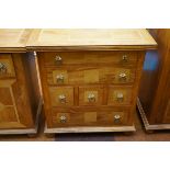 Good quality multi drawer cabinet raised on bun fe