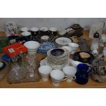 Collection of glass, ceramics & others