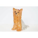 Beswick fireside Yorkshire terrier dog