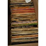 Box of 1970's 45s records
