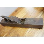 Large vintage wood plane