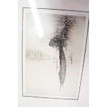 An original dry point by Jackson Simpson (limited