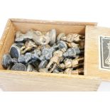 Boxed leaded chess set