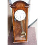 Comitti of London mahogany cased wall clock