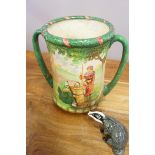 Royal Doulton robin hood jug together beswick badg