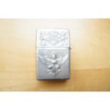 Indian sterling silver cigarette lighter