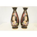 Pair of 'Athens' arabian vases Height 35 cm