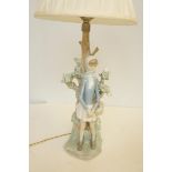 Lladro table lamp