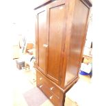 Very good quality wardrobe with 2 lower drawers.