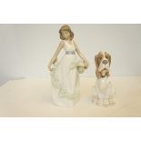 2x Nao figures - Lady & hound