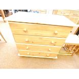 Set of pine drawers