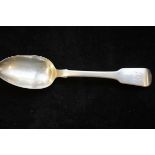 Silver Georgian spoon Weight 86g