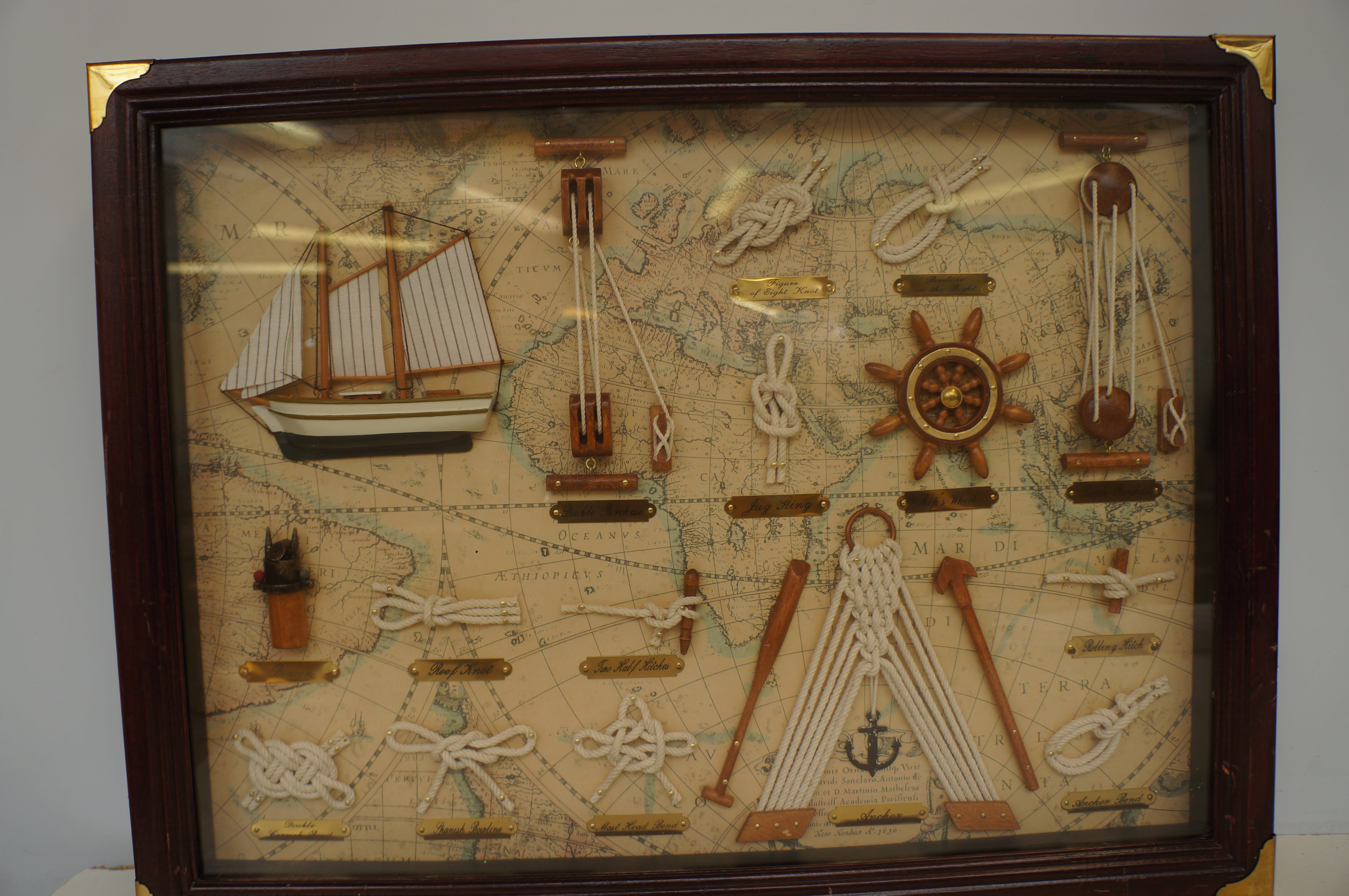 Nautical shadow box