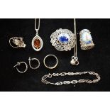 Collection of jewellery, some silver