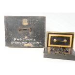 Military deed box (5th dragoon guards) together wi