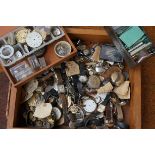 Collection of watch makers parts & watches