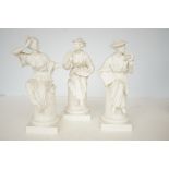 3x Royal Worcester figurines, modelled by A.Azori