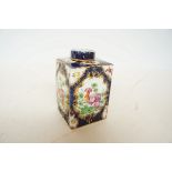Hand painted tea caddy (possible missen)