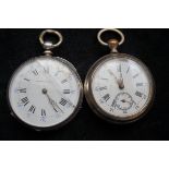 2 gents pocket watches