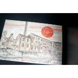 Anita Harris middleport factory tile signed