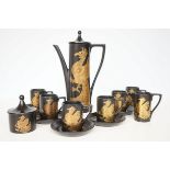 Portmerion Phoenix pattern coffee set