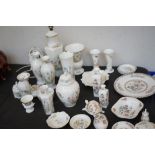 Large collection of Aynsley pottery to include Wed