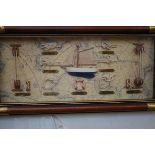 The Nautical knots shadow box