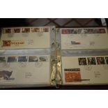 Album of royal mail first day covers