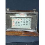 1930's plated calendar working