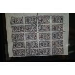 An album of British pre decimal mint stamps