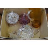 Box of glass ware