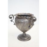 3 handled Britannia plated vase