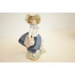 Lladro figure of a girl