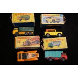 Collection of 4 boxed matchbox vehicles