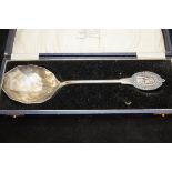 Samuel Crompton commemorative spoon boxed